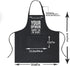 Funny Chef Aprons for Men and Women with Pockets, Your Opinion Wasn't in the Recipe, Kitchen Cooking Grilling Apron for Dad Mom Husband Wife, Grill Gift for Birthday Christmas Thanksgiving Fathers Day