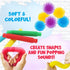 ZaxiDeel Sensory Toys for Autistic Children and Adults, 23 Pack Fidget Toys - Pop Tubes, Bean Bags, Giant Stress Ball, Squeeze Ball, Spiky Sensory Balls and Stretchy Strings Set