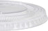 SOLO Cup Company - Ultra Clear Flat Cold Cup Lids f/16-24 oz Cups, PET, 100/Pack