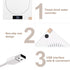 Mug Warmer 5 Temperature Settings Timing Reminder | Portable Beverage Warmer USB Coffee Mug Warmer with Auto Shut Off Function Coffee Cup Warmer for Desk White