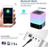 Elecstars LED Alarm Clock Bluetooth Speaker - Portable Night Light Touch Sensor Bedside Lamp with Dimmable Desk Lamp Support MP3, USB, AUX Best Gift for Kids, Party, Bedroom, Outdoor.