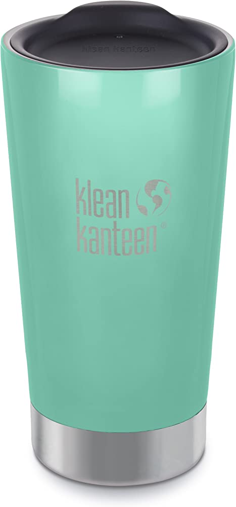 Klean Kanteen Double Wall Vacuum Insulated Stainless Steel Tumbler Cup with Tumbler Lid