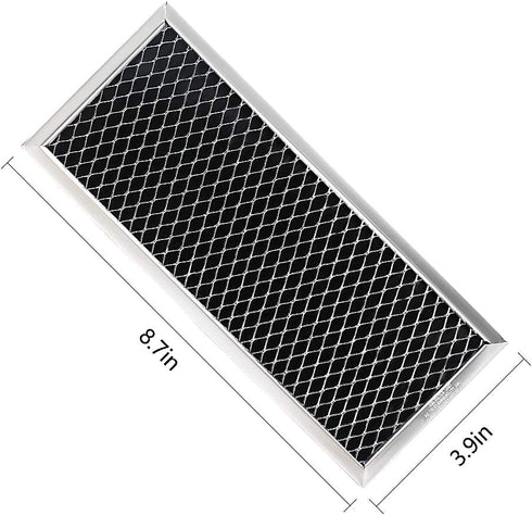 Microwave Recirculating Charcoal Filter WB02X10956 JX81H Charcoal Filter Replacement by AMI PARTS - Replaces AH951943 EA951943 JX81H(4pcs)