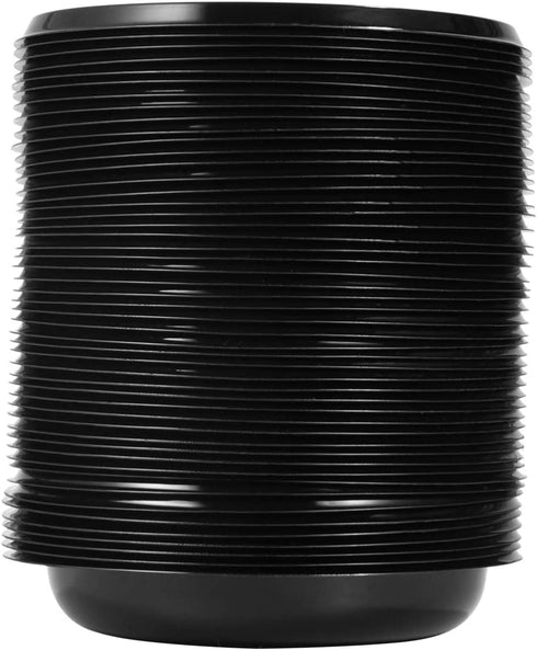 Cabilock 100Pcs Disposable Sauce Dish Dipping Sauce Dishes Round Soup Plate Soy Sauce Dishes Seasoning Dish for BBQ, Salad, Tomato Sauce