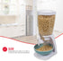 Home Basics Single Cereal Dispenser, White