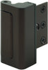 Defender Security Bronze U 11126 Door Reinforcement Lock Add Extra, High Security to Your Home and Prevent Unauthorized Entry 3 Stop, Aluminum Construction Anodized Finish