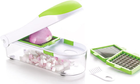 Family Home Professional Grade Onion, Vegetable, Fruit and Cheese Chopper, Dicer & Slicer