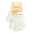 Evridwear Exfoliating Dual Texture Bath Gloves for Shower, Spa, Massage and Body Scrubs, Dead Skin Cell Remover, Gloves with Hanging Loop (1 Pair Light Glove)
