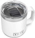 YETI Rambler 10 oz Stackable Mug, Vacuum Insulated, Stainless Steel with MagSlider Lid, White