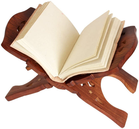 Regal Wooden Folding Reading Bible Holy Book Stand Holder, Home Decorative