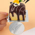 200 Pcs Mini Cake Boards, Silver Mousse Cake Boards Mini Cake Bases Cake Paper Board Plates Cupcake Dessert Displays Tray Cardboard Dessert Board Pastry Base - Grease Proof (Square Cake Boards)