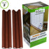 Evelots Draft Stopper Door/Window-Double-No Repositioning-No Cold -36 Inch-Set/2