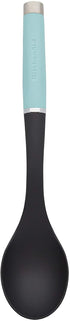 KitchenAid Gourmet Nylon Basting Spoon, One Size, Matte Aqua Sky