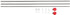 Amazon Basics Decorative 5/8" Curtain Rod with Round Finials, 86"-120", Pink