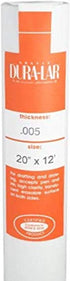 Grafix Matte 20? x 12™ Roll 005? Dura-Lar, Economical Alternative to Drafting Film and Acetate, Translucent Drawing Surface for Lead, Ink, Charcoal, Paint and Colored Pencil, Feet