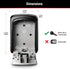 Master Lock 5401D Set Your Own Combination Wall Mount Lock Box, 5 Key Capacity, Black