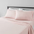 Amazon Basics Lightweight Super Soft Easy Care Microfiber Bed Sheet Set with 14? Deep Pockets - King, Blush Pink