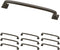 Franklin Brass P29614K-SI-B Square Feet Pull, 5-1/16" (128mm), Soft Iron, 10 Count
