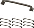 Franklin Brass P29614K-SI-B Square Feet Pull, 5-1/16" (128mm), Soft Iron, 10 Count