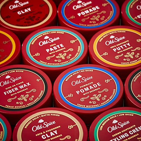 Old Spice Hair Styling Pomade for Men, 2.22 oz