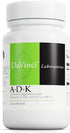 Davinci Labs ADK - Dietary Supplement to Support Bone Structure, Heart Health and Immune Function - with Vitamin A, Vitamin D3 5,000 IU and Vitamin K2 - Gluten-Free - 60 Vegetarian Capsules
