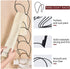 Hat Rack Caps Rack Holder,10 Rings Hat Organizer Cap Holder Organizer (Door Hooks and Sticky Hooks Include),Door/Wall/Clothes Rod Hanger Storage Hat Organizer for Baseball, Caps, Towel (round, black)
