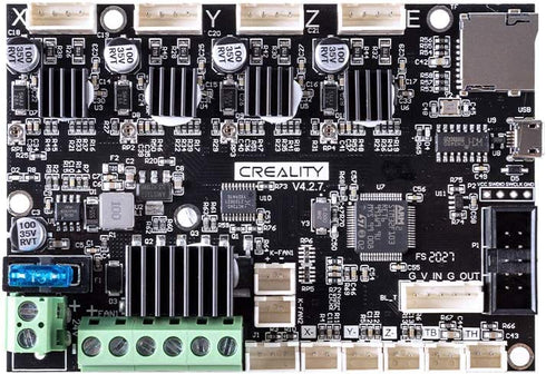 Offical Creality New Upgrade Motherboard Silent Mainboard V4.2.7 for Ender 3 V2 Customized and Non-Standard Matching,Ender 3 V2 Silent Mother Board