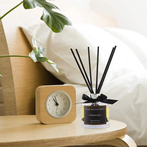 NEVAEHEART Reed Diffuser, Lavender Fragrance Diffuser, 3.4 oz(100ml), Aromatherapy Diffuser Sticks, Scented Oil Diffuser Sticks, Reed Diffuser Set, Home Fragrance with Gift Box
