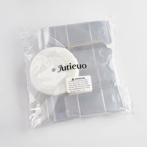 Jutieuo 100 Pack Clear Boxes for Favors 2x2x2 Inches with White Silk Ribbon, Transparent Cube Candy Boxes for Wedding Baby Shower Birthday Party Favor Boxes, Individual Macaron Display Packaging Box
