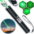 Cyahvtl Green Laser Pointer, 2000 Metres Long Range High Power Handheld Flashlight, Rechargeable Laser Pointer for USB, with Star Cap Adjustable Focus Suitable for Projecto