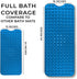 ENKOSI Bath Mat - Large Non Slip Bathtub & Shower Mat - Extra Long 40 x 16 Inch Bathroom Mats for Tub Nonslip Anti Slip Bathmats (40x16 Sky Blue 1-Pack)