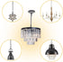 ECUDIS Light Fixture Canopy Kit, 5 Inches Diameter and 6 Feet Pendant Light Chain Includes Mounting Hardware for Chandelier or Swag Light Fixtures, Max Fixture Load of 50 Pounds (Oil Rubbed Bronze)