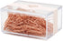 70pcs 50mm Rose Rose Gold Paper Clips in Square Acrylic Paper Clip Holder for Office Supplies Desk Organizer (50mm / 2")