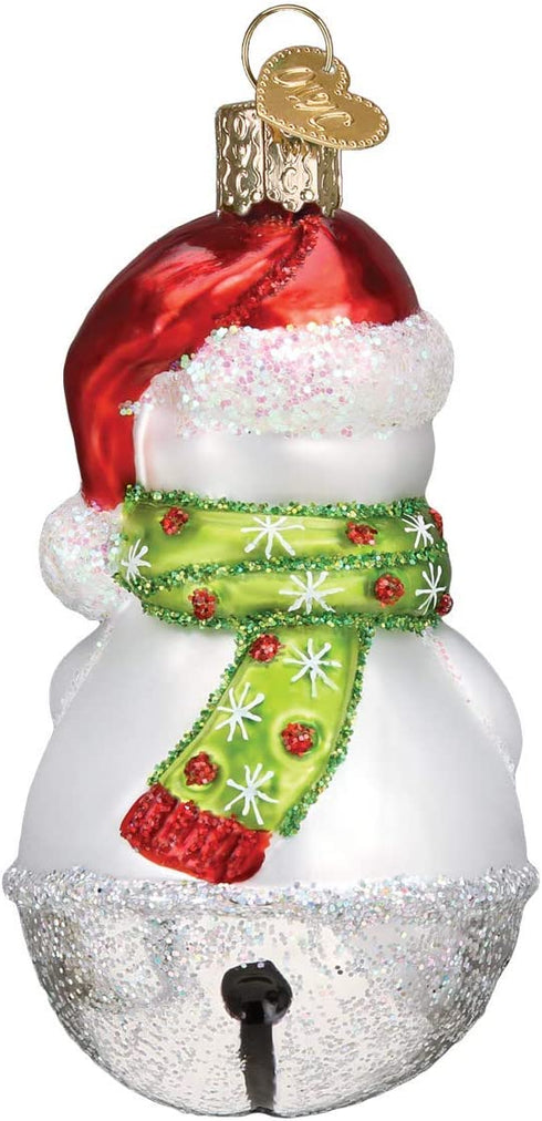 Old World Christmas Jingle Bell Snowman Ornament, Multi