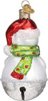 Old World Christmas Jingle Bell Snowman Ornament, Multi