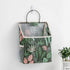 Wall Hanging Storage Bag, Waterproof Over The Door Closet Organizer Hanging Pocket Organizer for Bedroom, Bathroom, Linen Cotton (Gray)
