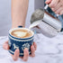 Milk Frothing Pitcher 12oz,Espresso Steaming Pitcher 12oz,Espresso Machine Accessories,Milk Frother cup 12oz,Milk Coffee Cappuccino Latte Art ,Stainless Steel Jug