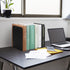 SONNLYH Black Metal Bookends, 4 Pairs Book Ends for Shelves, Book Holders for Family, Office and School, Heavy Duty Book End, 8 x 5.4 x 4 Inch