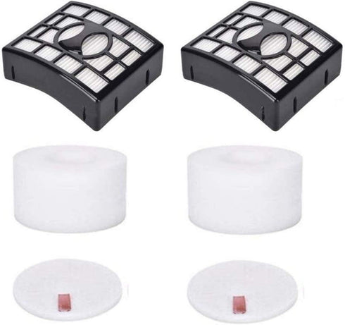 HIMrHEPA 2 Pack Vacuum Filters Compatible with Shark APEX AX910 AX912 QU922Q DuoClean Powered Lift-Away Speed Vacuums. Compare to Part # XPRHF910 & XFF680