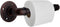 Industrial Pipe Decor Toilet Paper Holder Set,GoYonder Wall Mounted Toilet Roller Paper Holder (Mounting Hardware Included) (Bronze Finish)