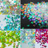 LoveOurHome 60g Butterfly Shapes Chunky Glitter Flakes Holographic Mylar Glitter Sequins Confetti Sparkles Manicure Nail Design Decor Resin Epoxy Accessories Crafts Supply (Butterfly)