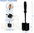 Xu-Leah Upgrade Meat Chopper, Heat Resistant Meat Masher, Meat Chopper Tool, Meat Chopper for Hamburger, Ground Beef Masher, Ground Turkey, Cleaver with 2 Scrubbing Cloths