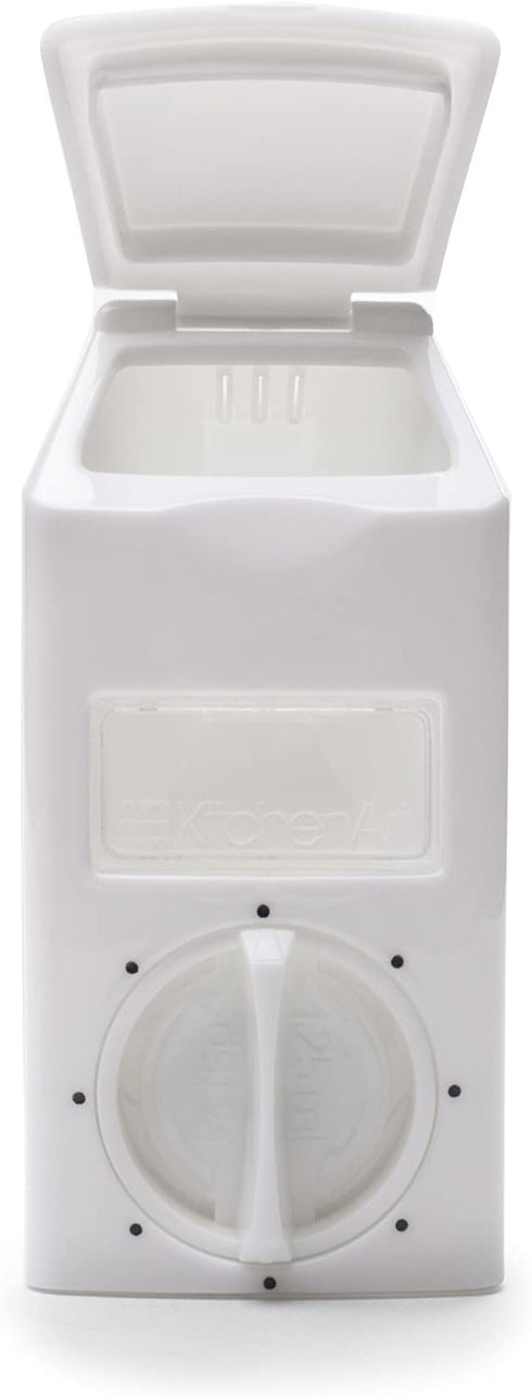 KitchenArt Select-A-Spice Auto-Measure Carousel Professional Series, White