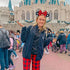 2 Pcs Mouse Ears Bow Headbands, Shiny Sequin Bow Headbands Classic Red Mouse Ears Headbands for Adult Women Girls