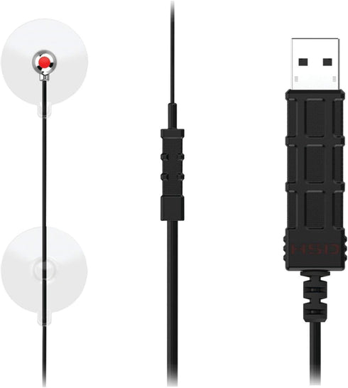 Hipshotdot PRO Color and Brightness Control Dot LED Aim Assist Mod for Gaming TV Compatible with Xbox, Playstation, Nintendo and PC - Works with All Shooter Video Games and FPS or TPS