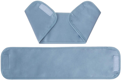 Amazon Basics Room Darkening Blackout Window Curtains with Grommets - 52 x 84-Inch, Light Blue, 2 Panels