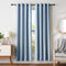 Amazon Basics Room Darkening Blackout Window Curtains with Grommets - 52 x 84-Inch, Light Blue, 2 Panels
