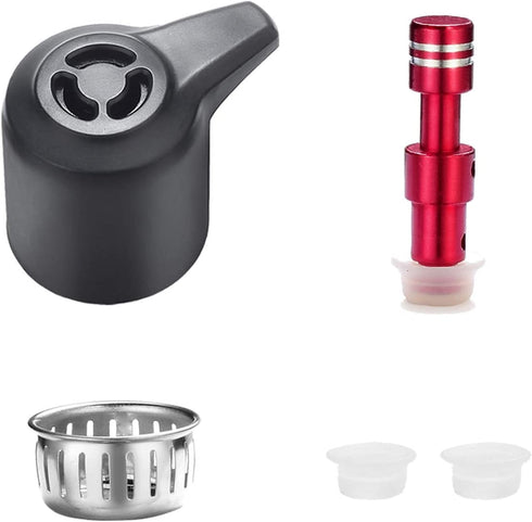 Steam Release Handle, Float Valve Compatible with Instant Pot Duo/Duo Plus 8 Qt - Also Including Replacements Parts of Float Valve Gaskets and Anti-Block Shield