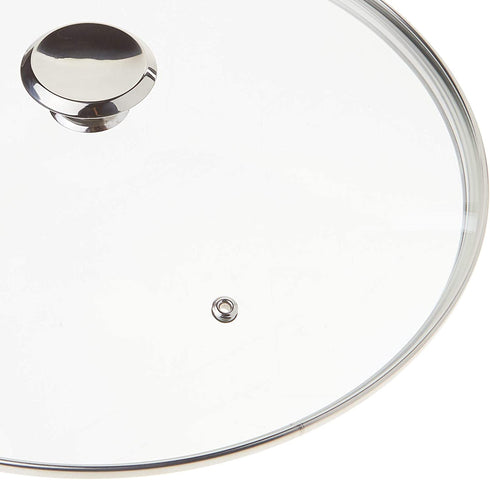 Cook N Home Tempered Glass Lid, 12"/30cm, Clear
