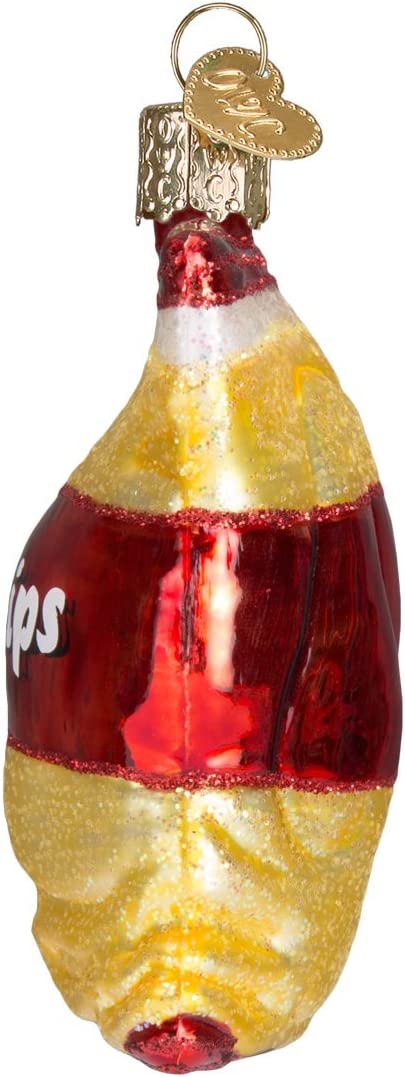 Old World Christmas Bag of Chips Glass Blown Ornaments for Christmas Tree